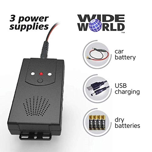 Wide World TM Ultrasonic Animal Repeller Review Solar Panel America