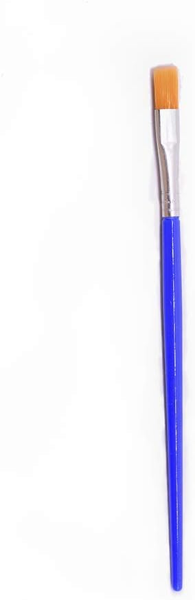 Superstone Children's Art Paintbrushes,Little Painting Brushes for Kids with Plastic Handle and Nylon Hair Blue (100Pieces): Toys & Games