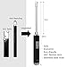 Megainvo Red Modern Windproof Electric Arc Lighter, USB Rechargeable, Zinc Alloy, Plastic, Metal, Silicon Core