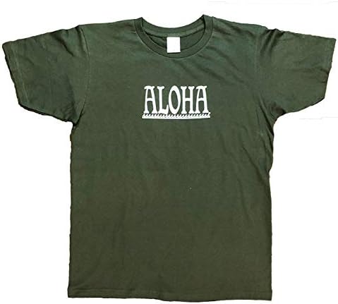 Amazon Co Jp Tシャツ アロハプロジェクト Aloha Project アロハをテーマのハワイアンなアパレルブランド サーフ メンズサイズ アーミーグリーン S M L Xlサイズ 綿１００ 服 ファッション小物