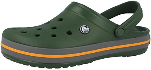 forest green crocs