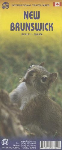 Download New Brunswick 1:350,000 Travel Map (International Travel Maps)