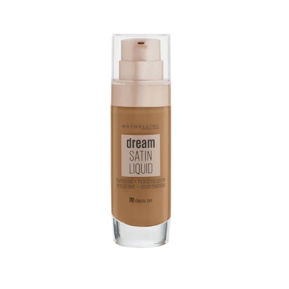 Maybelline Dream Satin Liquid Foundation 53 Classic Tan 30ml