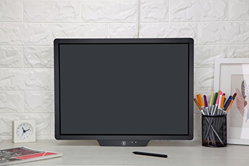 20-inch LCD eWriter Tablet, Multipurpose for Inkless Drawing/Paperless Drafting Pad Or Memo/Planning Board (20-inch, Black)