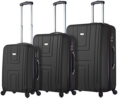 Viaggi Ferrara 3pc Blk, Black