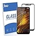 [2-Pack]Jbao Direct Xiaomi Pocophone F1 Screen Protector, 9H Hardness [Scratch Resistant][Anti-Fingerprint] [Bubble Free][Ultra Thin][Full Screen Coverage]Tempered Glass for Xiaomi Pocophone F1(Black)