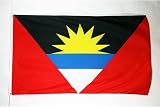 AZ FLAG Antigua and Barbuda Flag 3x5 ft 100D Polyester with 2 Brass Eyelets view 4