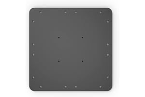 PURPLE LEAF Offset Patio Umbrella Steel Plate Base, 15.75"(L) X 15.75"(W) X 0.39''(THK)