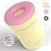Bonke Snack Container - Leak Proof - BPA Free Plastic - 12 Oz Food jar - Perfect Baby, Girls, Boys, Kids lunch container - Fruits, Food storage containers - 1 Year Guarantee