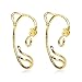 2017 Beauty Ear Cuff Belle Jewelry and Rose Earrings The Beast Fairy Tale Movie