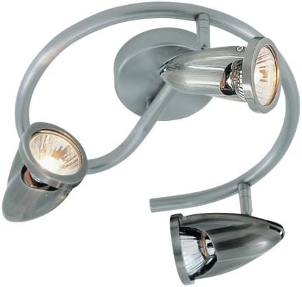 Bel Air Lighting W-464 BN 3-Light Track Light by Bel Air Lighting