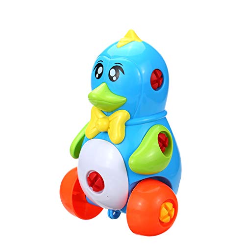 DishyKooker Kids Puzzle Assembly Toys DIY Creative Disassembly Assembled Animal Toy Children Cartoon Plastic Model Learning Educational Toys Green