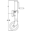 Ironton-Bolt-On-Side-Wind-Marine-Swivel-Jack-1000-Lb-Capacity-Zinc-Finish