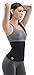 HOT SHAPERS Hot Belt for Women – Sweat Enhancing Neoprene Stomach Shaper and Belly Fat Burner for a Slimmer & Trimmer Waist (Black, XL)