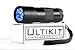 ULTIKIT 12 LED - Ultraviolet UV Blacklight Flashlight, Spot Pet Dog and Cat Urine, Counterfeit Money, Reveals Hidden Stains Bed Bugs Scorpions, 3 AAA Batteries not Included, Long Lasting Solid Design