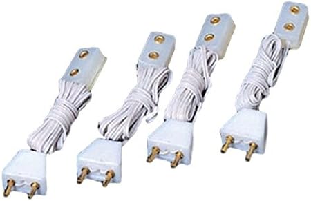 Amazon ドールハウスミニチュア12 Vシングルコンセント延長コード Pkgの4 家具 おもちゃ