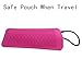 Panykoo Heat Resistant Silicone Mat for Hot Hair Tools, Travel Pouch for Flat Iron and Hair Curling Wandthumb 3