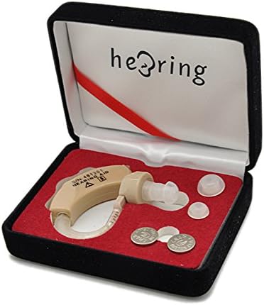 Luxbody(TM) XM-909E Small Hear Aid Convenient Voice Sound Amplifier Hearing Aids Behind the Ear