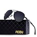 FEIDU Mens Polarized Aviator Sunglasses Metal Frame Unisex Sun Glasses FD9001 (C1, 2.28)