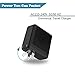 USB C Charger with 27.6W Power Delivery PD 3.0 &18W QC 3.0 Dual ports USB Wall Charger for iPhone X/8/8 Plus, MacBook,Samsung S9/S8/S8+/Note8,Notebook, Nexus 6P/5X,LG G5,Nintendo Switch and more