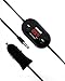 FM Transmitter, Masione Wireless Radio Car Kit with 3.5mm Audio Plug and USB Car Charger Adapter for Smart Phones, iPhone, iPad, Samsung and Mobile Audio Devices