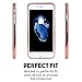 iPhone 8 Plus Case & iPhone 7 Plus Case, [Metallic Edge Finish] GOOSPERY Ring 2 Jelly Case [Slim Fit] [Flexible] TPU Bumper Case [Anti-Discoloring Finish] for Apple iPhone 8 Plus & 7 Plus, Rose Gold