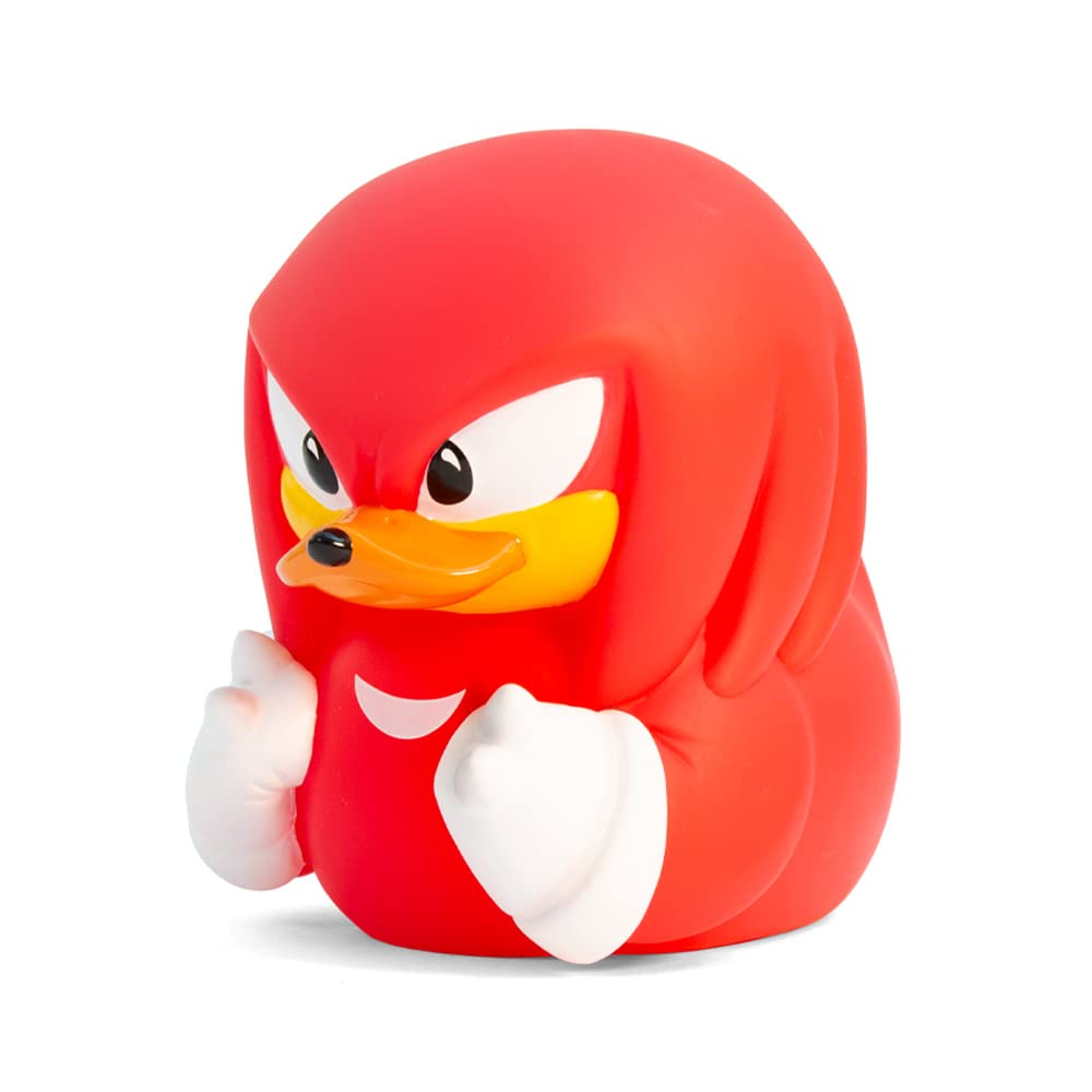 TUBBZ Boxed Edition Knuckles Collectible Vinyl Rubber Duck Figure - Official Sonic the Hedgehog Merchandise - Action TV, Movies & Video Games — image 1