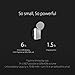GoNovate G8 Bluetooth Earpiece, Mini Wireless Headset with 6 Hour Playtime, W/ Magnetic USB Charger, Earbud with Mic for Audiobooks,Podcast and Music -Grey (1 Piece)