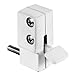 Defender Security S 4355 Step on Sliding Door Lock with Diecast Housing and Hardened Steel Bolt, 5/8