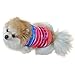 Small Dog Shirt, Voberry Fashion Pet Puppy Clothes Funny Cotton Costumes Pet Dog Cat Cute Stripe T Shirt (S)