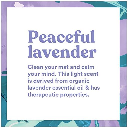 ASUTRA Natural & Organic Yoga Mat Cleaner (Peaceful Lavender Aroma), 4 fl oz | Safe for All Mats & No Slippery Residue… - Image 7