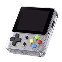 Ocamo LDK 2.6inch Screen Mini Handheld Game Console Nostalgic Children Retro Game Mini Family TV Video Consoles Transparent