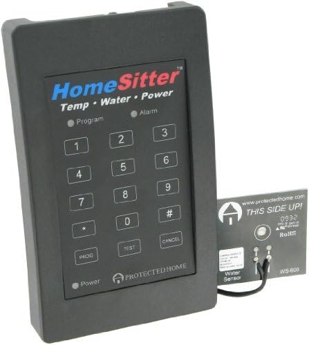 Control Products FreezeAlarm Homesitter Temperature, Water, Power Alarm HS-700 with voice message to up to 3 phone numbers / No monitoring fees by Control Products