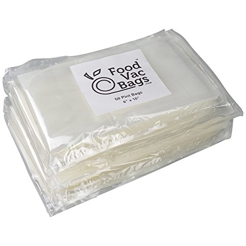 Click Here to See More Images 400 FoodVacBags! 200 Pint and 200 Quart FoodVacBags for Foodsaver and other Vacuum Sealer Machines