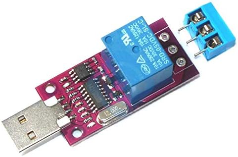 One Channel Delay Relay CH340 CH340G 5V USB Intelligent Control Switch Board Programmable USB to TTL Module for Arduino Computer