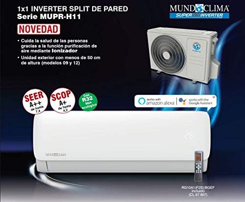 Mundoclima Mupr 12 H9a Efimarket Airconditioning 3500 W Gas R32 Amazon Nl