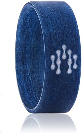 CNICK Smart NFC RFID Ring: Door Access, Manage NFC Android Devices and APPs, First Wooden Smart Ring for Men and Women