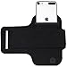 i2 Gear Running Exercise Armband for iPod Touch 7th, 6th and 5th Generation Devices with Adjustable Sport Band, Reflective Border, Touch Screen Protection and Key Holder (Purple)