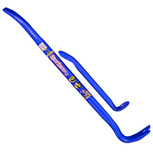 Pry Bar Set, 2 Pieces, High Carbon Steel Industrial