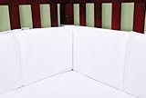 Trend Lab Trend Lab White Pique Crib Bumper