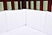 Trend Lab Trend Lab White Pique Crib Bumper