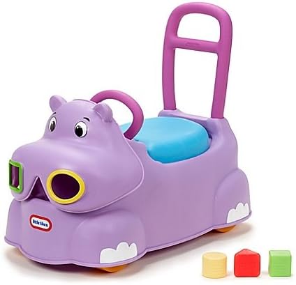 Adorable Tikes 46203250 Scoot Around Hippo in Purple