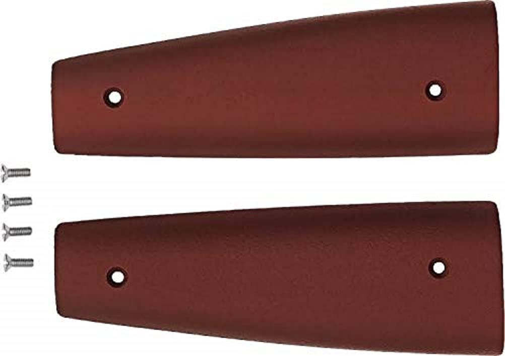Red Deer 4260239362546 Side Wings Brown Leather Look for Barber Clipper No. 1