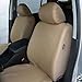 FH Group Automotive Car Seat Cover Premium PU Leather Front Pair Set Seat Covers Airbag Compatible Easy to Install with Air Freshener - Universal Fit for Cars Trucks and SUVs (Beige) PU002102