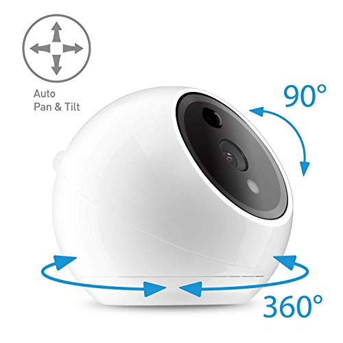 Amaryllo Apollo: Biometric Auto Tracking PTZ Security Camera with Face Recognition, Support Fire Warning, Support Person Vehicle and Pet Detection, 1080p FHD, Night Vision, Motion Alert