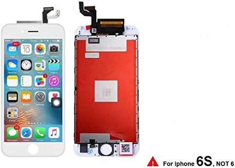 LLLtrade 4.7" iPhone 6S Replacement LCD Display &amp; Touch Screen Digitizer Assembly with Repair Tools (Not For iPhone 6) (White)