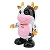 Glowing Electric Walking Cow Toy, Robot Cow Toy, Kids for Kids over 3 Years Old