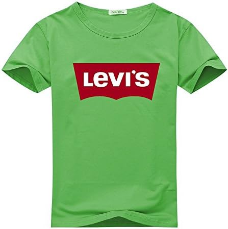 Levis Batwing For Men's Printed Short Sleeve Tee Tshirt X-Large Green