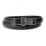 Sunny Belt Girl's Bow 3D Design Faux Leather Belt