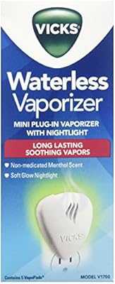 Vicks Plug-in Waterless Vaporizer and Nightlight: Home: Amazon.com.au Vicks Plug-in Waterless Vaporizer and Nightlight: Home: Amazon.com.au